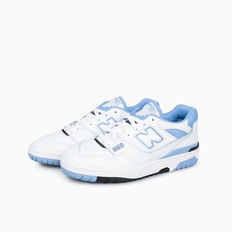 حذاء New Balance 550 أبيض أزرق جامعي